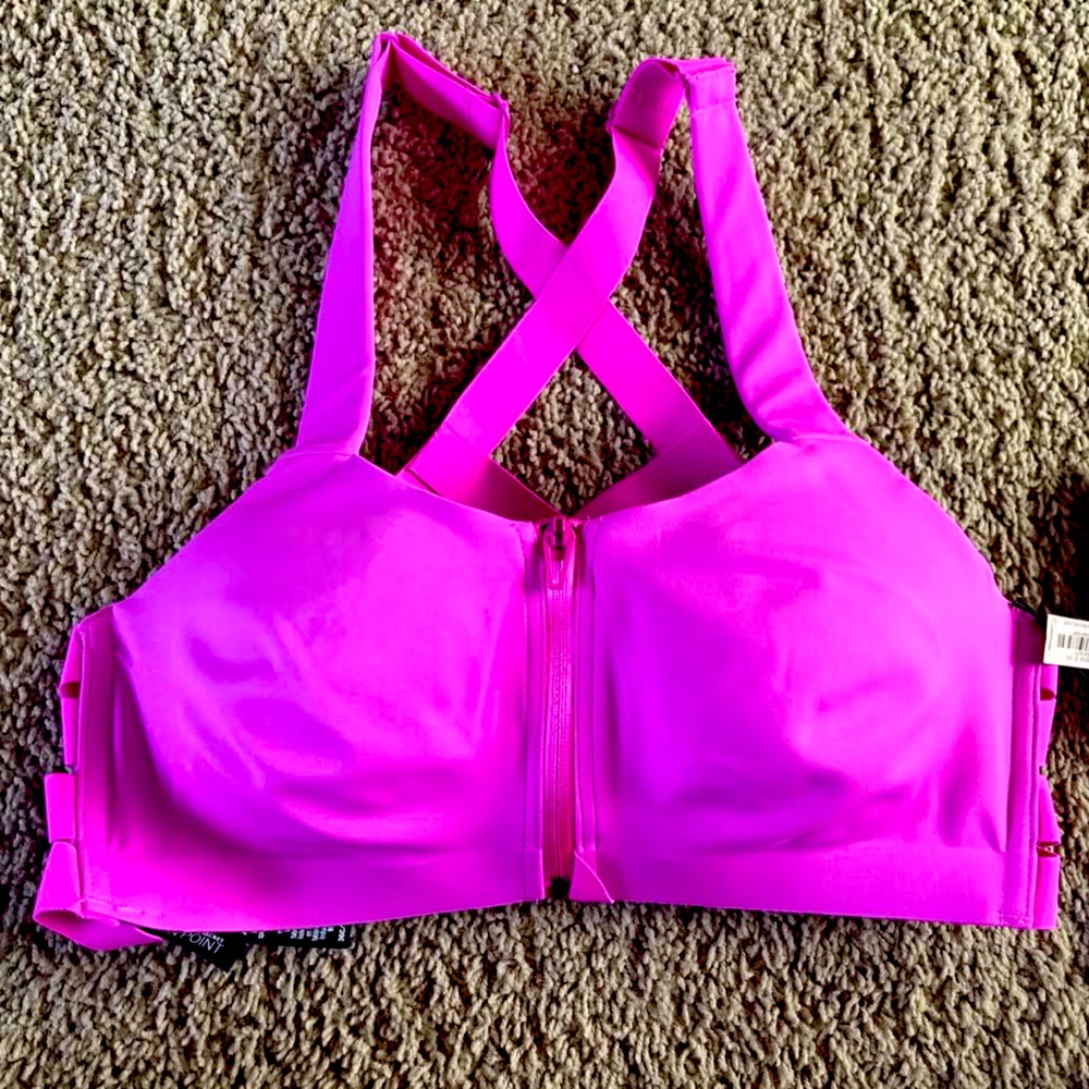 Victoria's Secret Pink Sports Bra with Front Zip